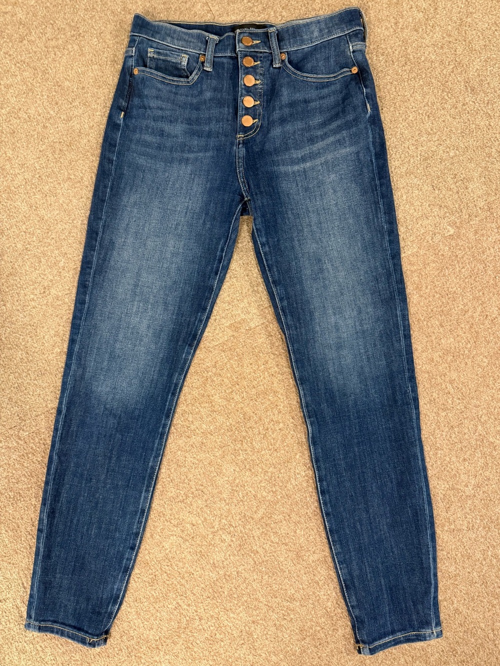 Banana Republic High-Rise Skinny Premium Jeans